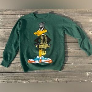 Vintage Daffy Duck Sweater Size XS